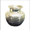 Silver Ashta Lakshmi Kalasam - Small Size - 119 grams - Click here to View more details about this Product